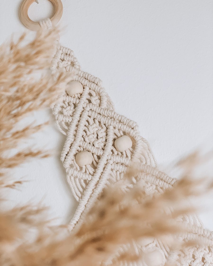 Makramee Weihnachtsbaum - Boho Weihnachtsdeko - Boho Christbaum - Lady Handgemacht by Tamara Wagner